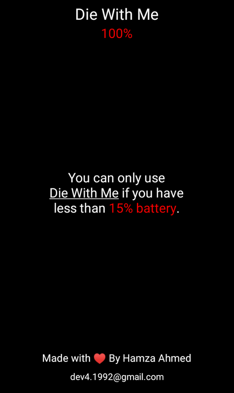 Die With Me截图1