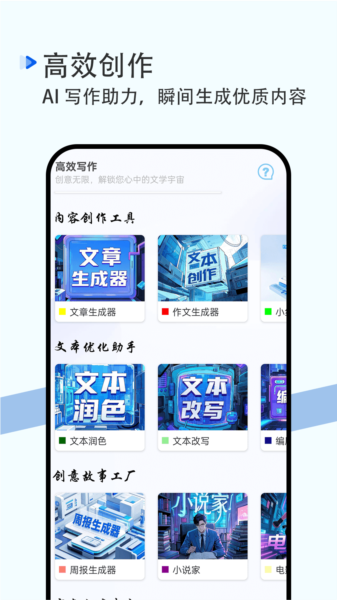 ai写作助手图片