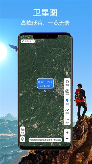 GPS海拔指南针5