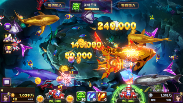 黑金捕鱼图片