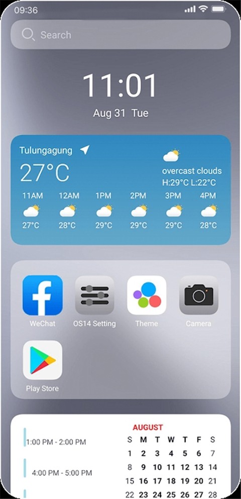 yOS桌面截图2