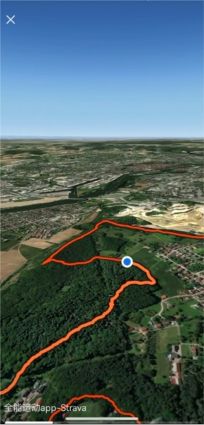 Strava app图片