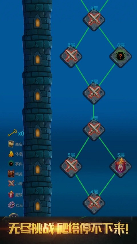深渊魔塔全职业解锁版截图1