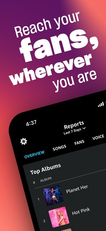 亚马逊音乐app截图2