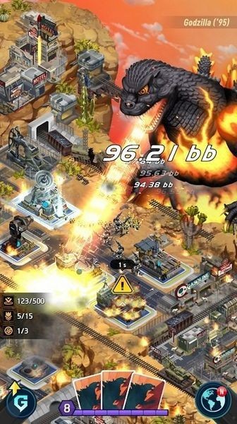 哥斯拉国防军无限金币版3