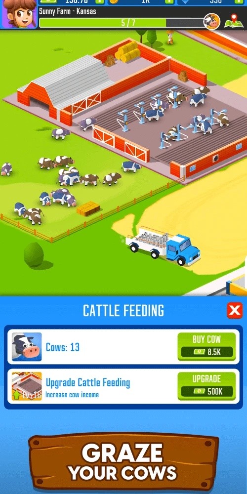 牛奶农场大亨（Milk Farm Tycoon）无限金币钻石版2