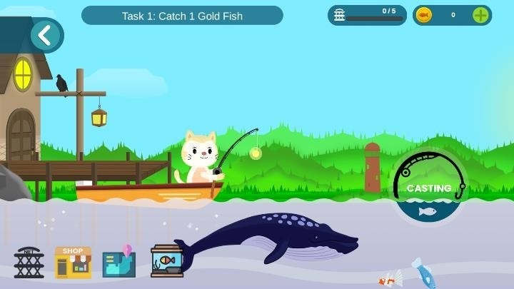 Cat Fishing Simulator（小猫钓鱼模拟器）安卓版1