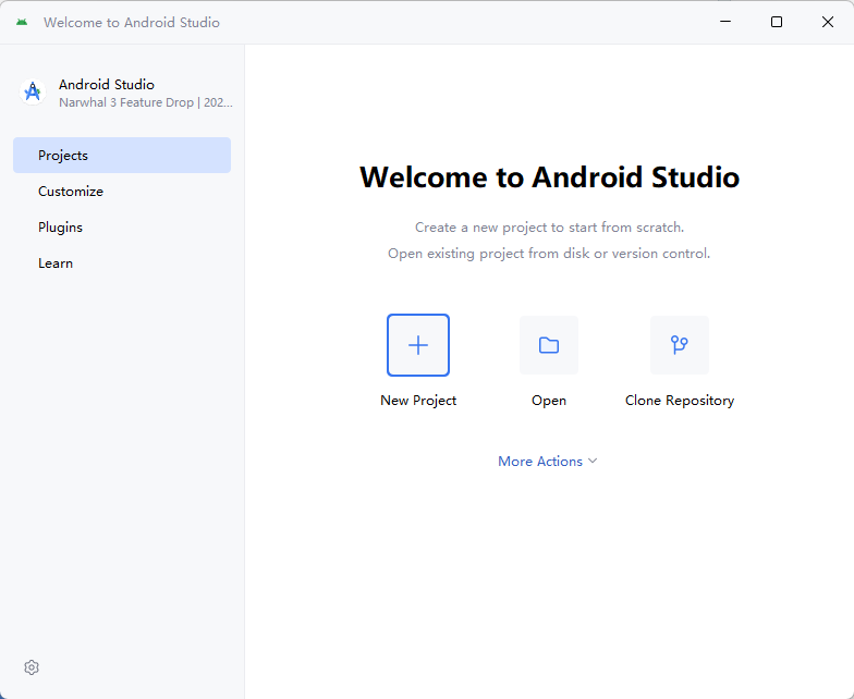 Android Studio 2025截图2