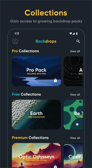 Backdrops壁纸app截图1
