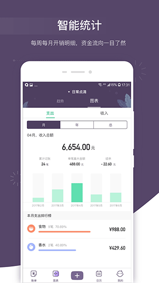 海豚记账本app截图1
