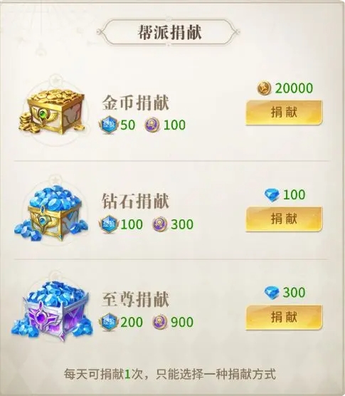 帮派玩法介绍1