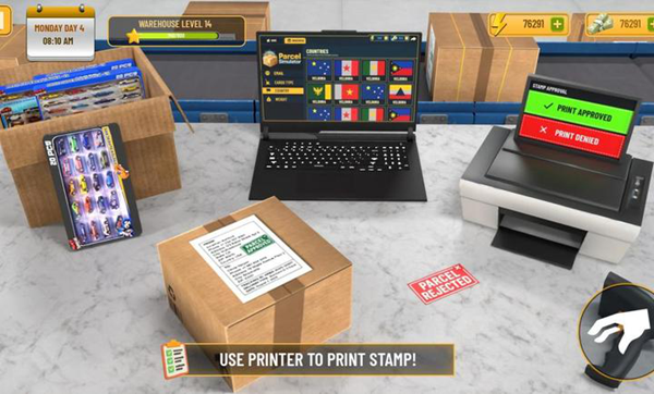 包裹递送模拟器3D3