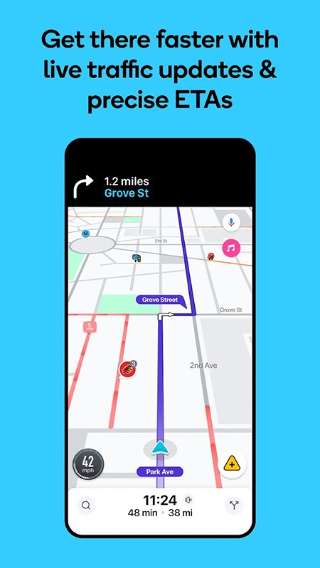 Waze导航app3