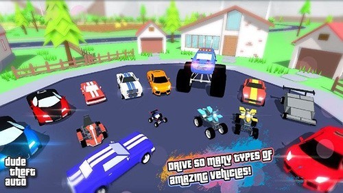 Dude Theft Wars中文版2