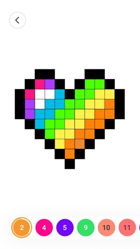 Color by Number数字填色游戏截图4