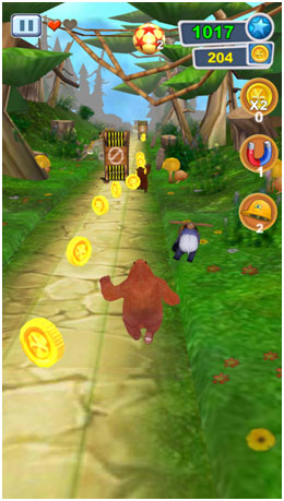 熊出没之熊大快跑科技中文版游戏攻略1