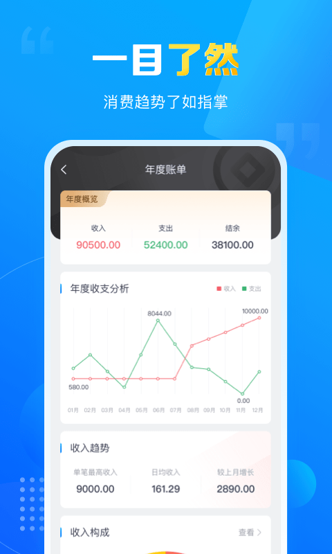 疯狂账单app截图1