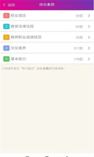小学教师资格总题库app截图1