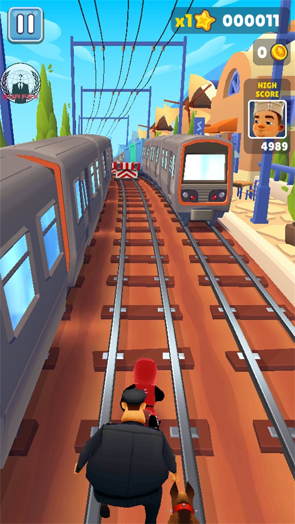 地铁跑酷神链红杰版2