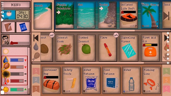 卡牌生存热带岛屿内置菜单版3