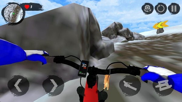 山地自行车速降2