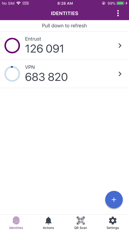 Entrust Identity截图3