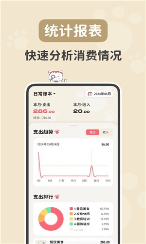 喵钱记账app截图1