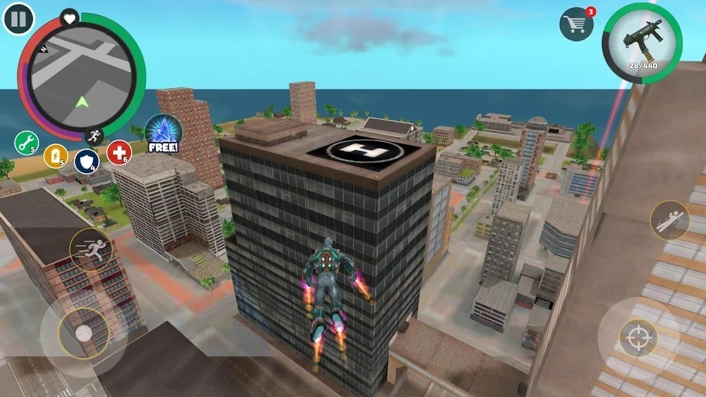 绳索英雄副镇MOD菜单版5