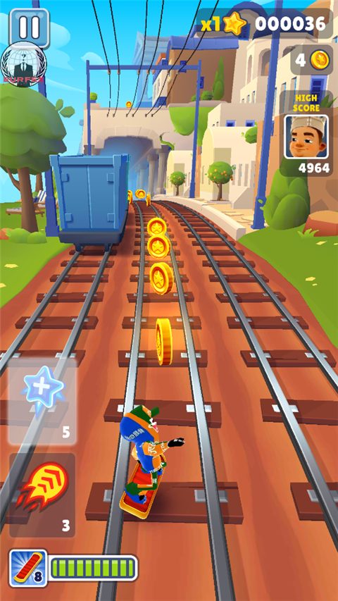 地铁跑酷鳄鱼定制版3