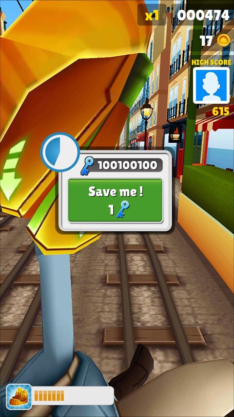 地铁跑酷小美我恨你版1