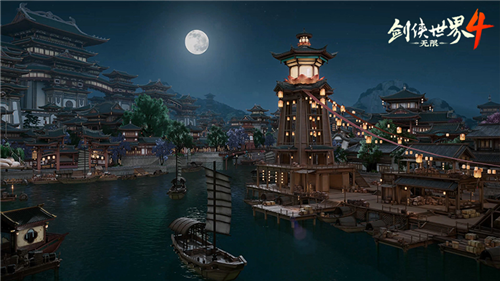 拟真江湖《剑侠世界4:无限》动态天气系统!