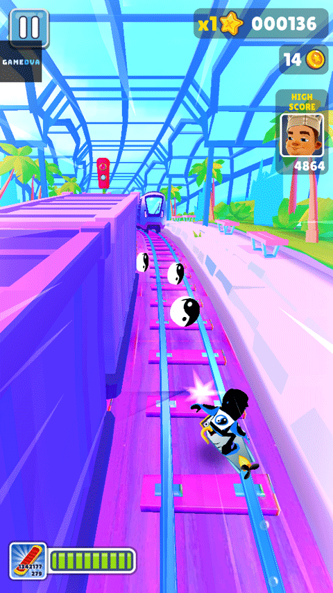 地铁跑酷太极之路手游3