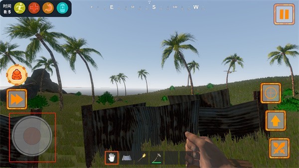 荒岛生存模拟3D截图1