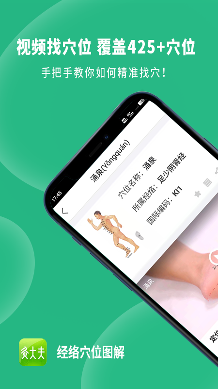 经络穴位图解app1