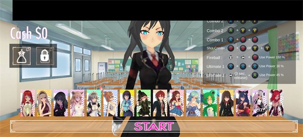 高中女生战斗模拟器最新版2