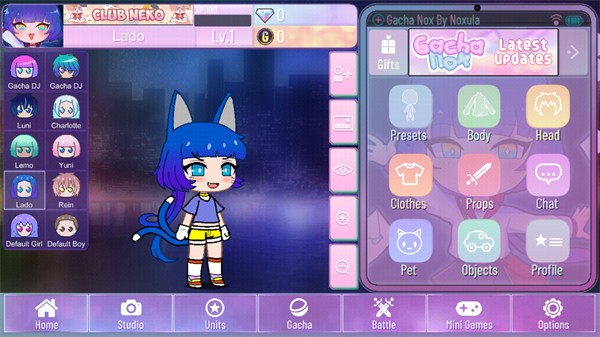 加查NOX自带人设版5