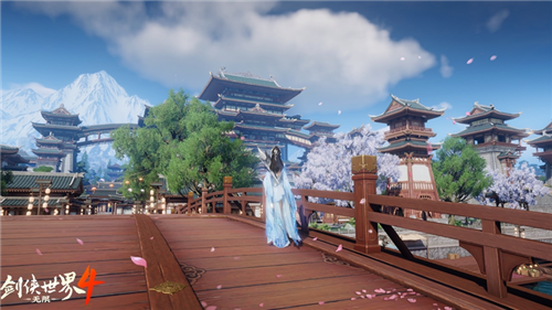 依托顶尖技术重构《剑侠世界 4：无限》极致江湖气象皆可触可感