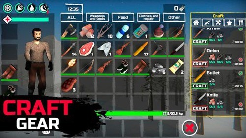 冬季森林生存内置菜单版截图2