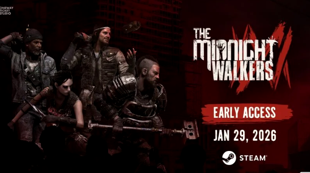 韩国硬核丧尸撤离射击《午夜行者》1月29日Steam全球同步上线!