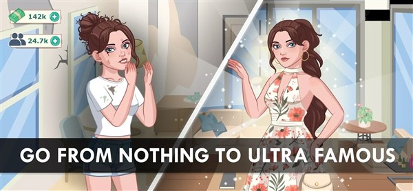 网红女孩好莱坞生活免费内购版截图2