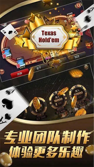 德州扑克牌游戏APP单机版免费版截图3