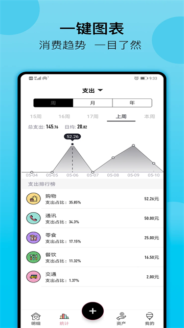 萌猪记账app1