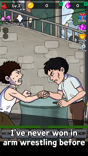 Arm Wrestling Clicker(掰手腕大赛)截图3