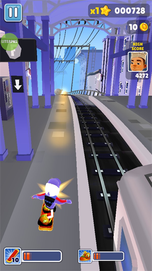 地铁跑酷菠萝神龙内置辅助菜单版1