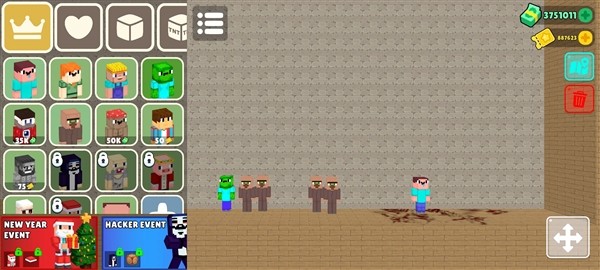 菜鸟沙盒3D免内购版截图1