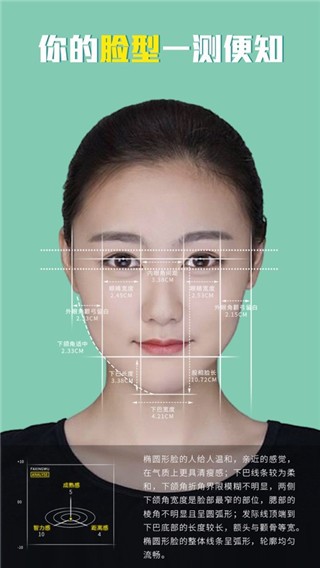 测脸型配发型app3