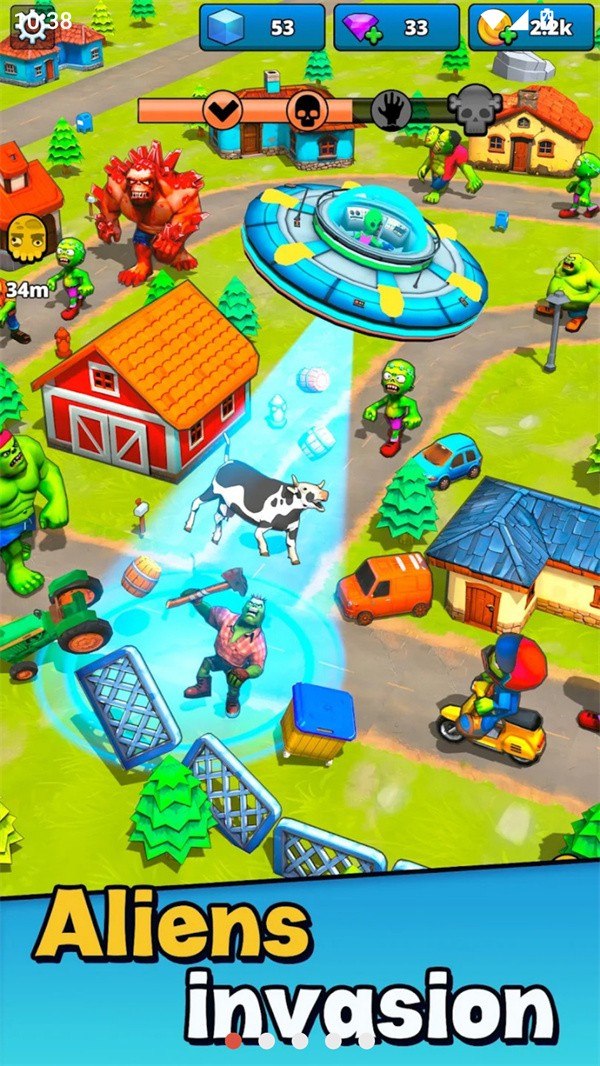 外星人VS僵尸无限钻石版1