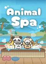 线条小狗动物温泉(Animal Spa)