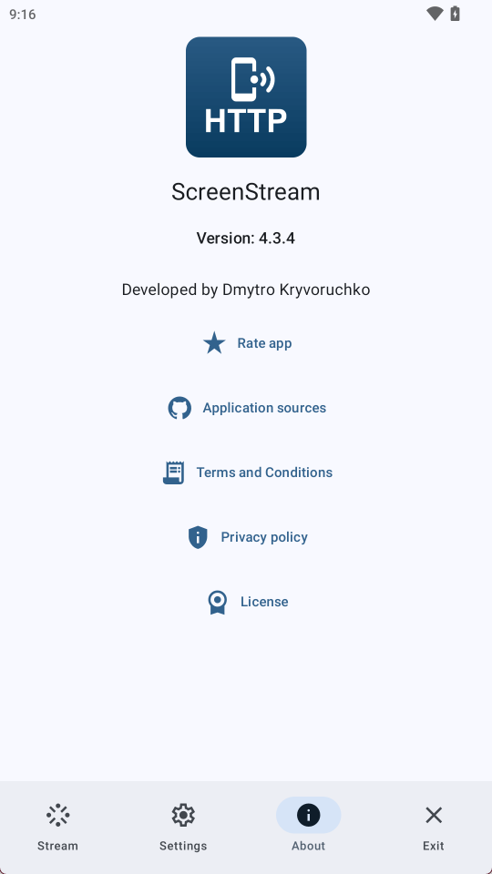 ScreenStream 安卓版v4.3.4截图欣赏