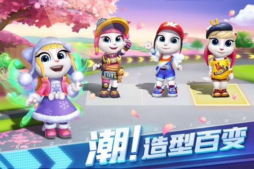 汤姆猫飞车官方正版截图1